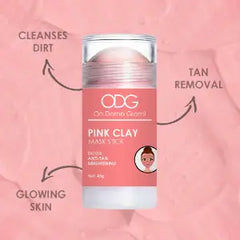 Oh Damn Glam! Pink Clay Mask Stick 45 Gm Oh Damn Glam!