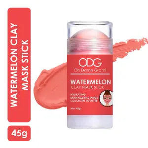 Oh Damn Glam! Watermelon Clay Mask Stick 45 Gm Oh Damn Glam!