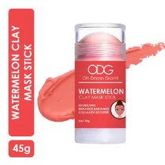 Oh Damn Glam! Watermelon Clay Mask Stick 45 Gm Oh Damn Glam!