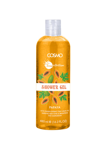 Cosmo shower gel papaya-480ml COSMO