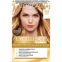 L'Oreal Paris Excellence Fashion - Shade 9.13 Golden Blonde (172 ml) L'Oreal