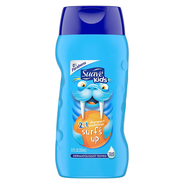 Suave Kids 2 In 1 Shampoo & Conditioner Surfs Up 355Ml Beauty Bumble