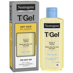 Neutrogena T/Gel DRY HAIR ANTI-DANDRUFF SHAMPOO MELON &  JASMINE FRAGRANCE 125ml Neutrogena