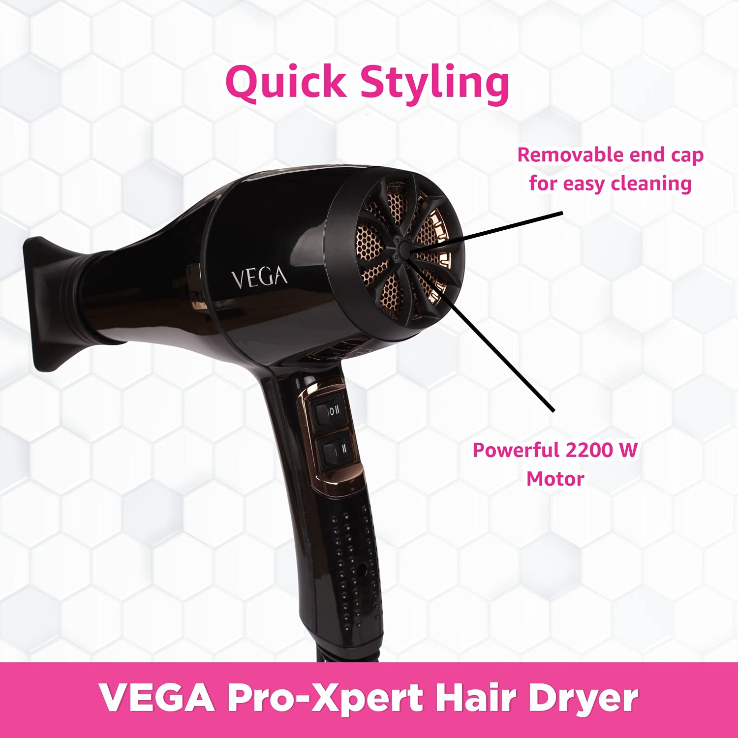 Vega Pro-Expert 2200W Hair Dryer VEGA