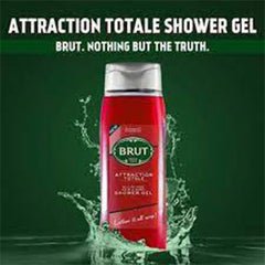 Brut Attraction Total All - In- one Hair & Body Shower Gel 500ml Brut