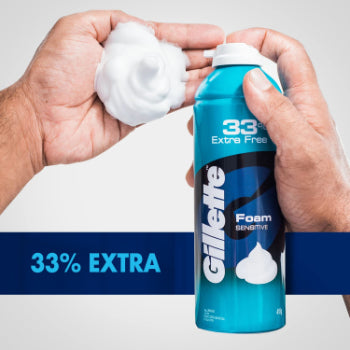 Gillette Classic Sensitive Shave Foam 418 gm Gillette
