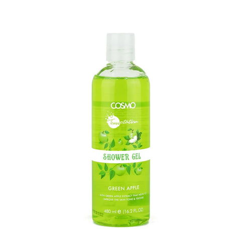 Cosmo shower gel green apple-480ml COSMO