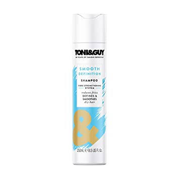 TONY&GUY Smooth Definition Shampoo for Dry & Damaged Hair, Fibre Strengthening System 250ml TONI&GUY