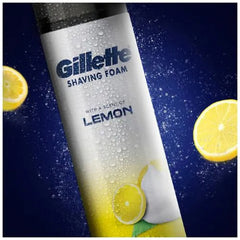 Gillette Lemon Shaving Foam 196g Gillette