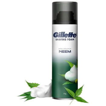 Gillette Neem Shaving Foam 196g Gillette