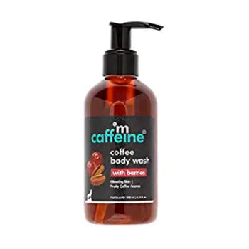 mCaffeine Coffee Body Wash With Berries 200ml mCaffeine