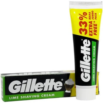 Gillette Lime Shaving Cream 93.1g Gillette