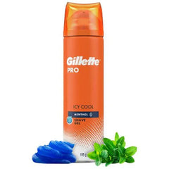Gillette Icy Cool Menthol Shave Gel 195g Gillette