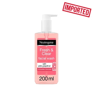 Neutrogena Visibly Pink Grapefruit Facial Wash - (200ml) Neutrogena