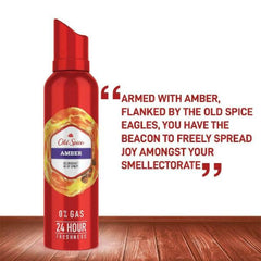 Old Spice Amber Deodorant for Men, 140 ml OLD SPICE