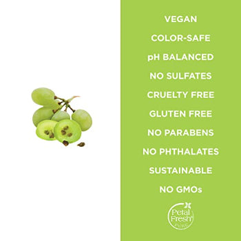 Petal Fresh Pure MOISTURIZING SHAMPOO GRAPE SEED & OLIVE OIL 355 ml Petal Fresh