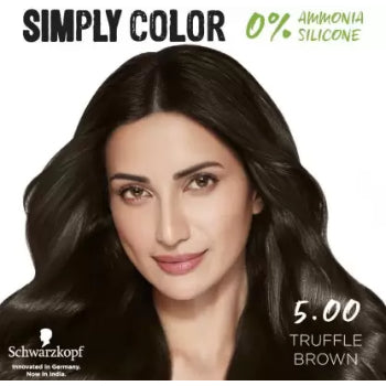 Schwarzkopf SIMPLY COLOR PERMANENT COLOR 5.00 TRUFFLE BROWN 142.5 ml Schwarzkopf