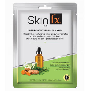 SKIN FX De-Tan & Lightening Serum Mask 25ml SKIN FX