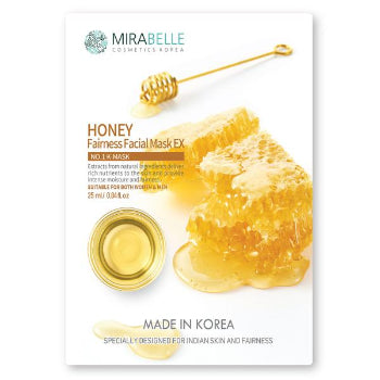 MIRABELLE Honey Fairness Facial Mask Ex 25ml MIRABELLE