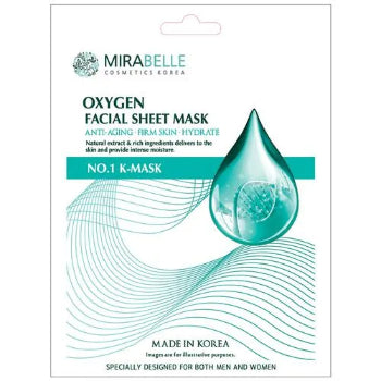 MIRABELLE Oxygen Facial Sheet Mask 25ml MIRABELLE