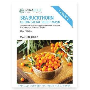 MIRABELLE Sea Buckthorn Ultra Facial Sheet Mask 25ml MIRABELLE