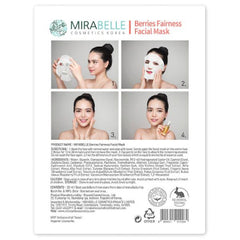 MIRABELLE Berries Facial Sheet Mask 25ml MIRABELLE