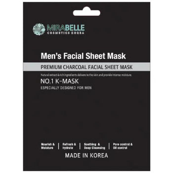 MIRABELLE Men's Facial Sheet Mask 25ml MIRABELLE