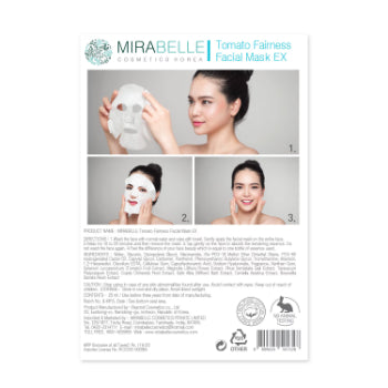 MIRABELLE Tomato Fairness Facial Mask Ex 25ml MIRABELLE