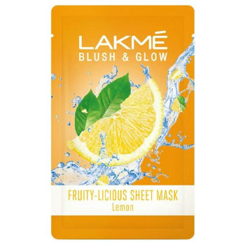LAKME Lemon Fresh Fruity-Licious Sheet Mask 25ml LAKME