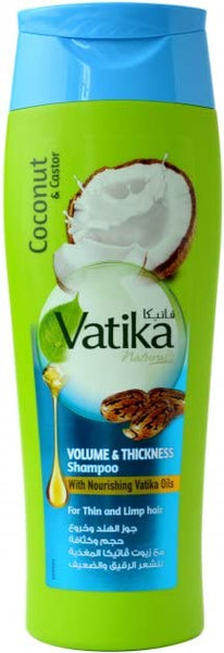 Vatika Coconut & Castor Volume Thickness Shampoo For Thin & Limp Hair 400ml Beauty Bumble
