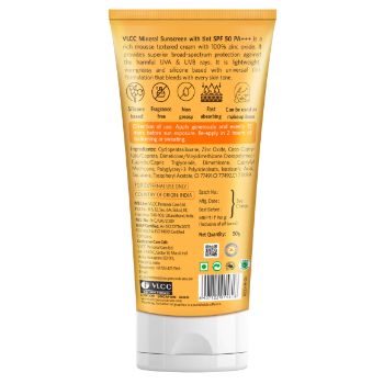 VLCC  Natural Sciences Mineral Sunscreen Tinted  SPF 50 gm VLCC