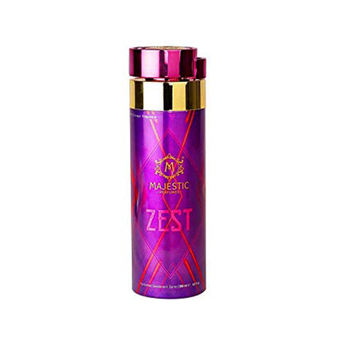 Majestic Perfumes Zest Deodorant 200 ml Majestic Perfumes